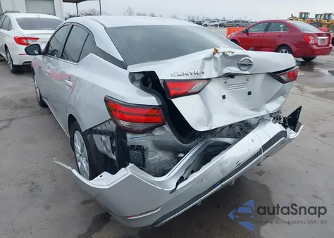 2020 Nissan Sentra S Xtronic Cvt из США, поврежденный, VIN 3N1AB8BV5LY220091